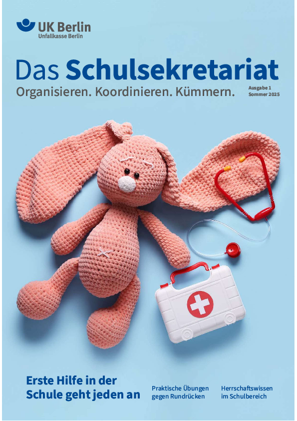 Titelbild Das Schulsekretariat Ausgabe: 1-2025, UK Berlin
