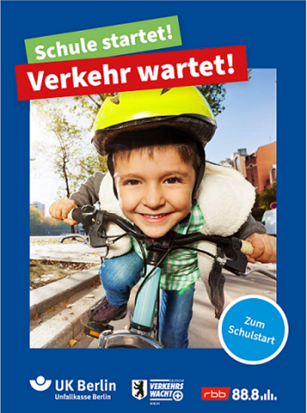 Verkehrsheft Schule startet! Verkehr wartet! Cover 2026 Verkehrsheft Schule startet! Verkehr wartet! Cover 2026