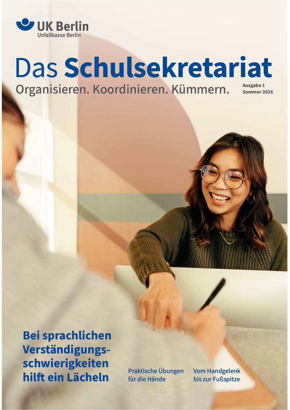 UK Berlin Das Schulsekretariat Ausgabe 1/2026 Titel UK Berlin Das Schulsekretariat Ausgabe 1/2026 Titel